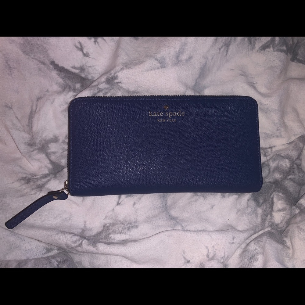 Navy blue Kate spade wallet